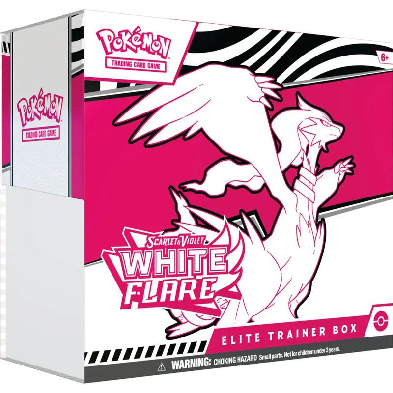 Pokemon TCG: Scarlet and Violet White Flare Elite Trainer Box