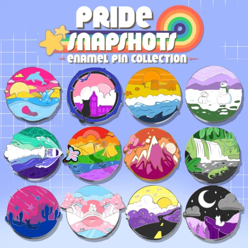 Pride Snapshot Enamel Pin