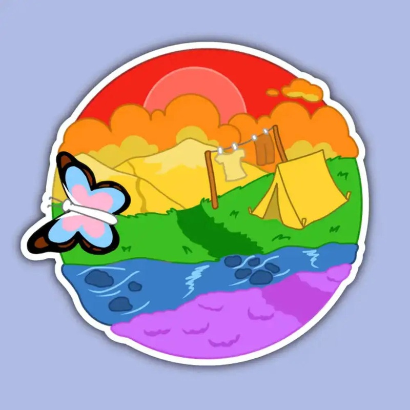 Pride Snapshot Sticker