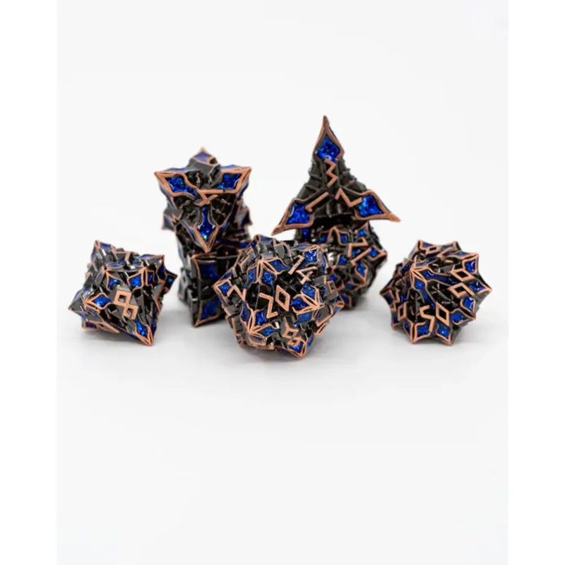 Shrine Metal Polyhedral (D&D) Dice Set (7)