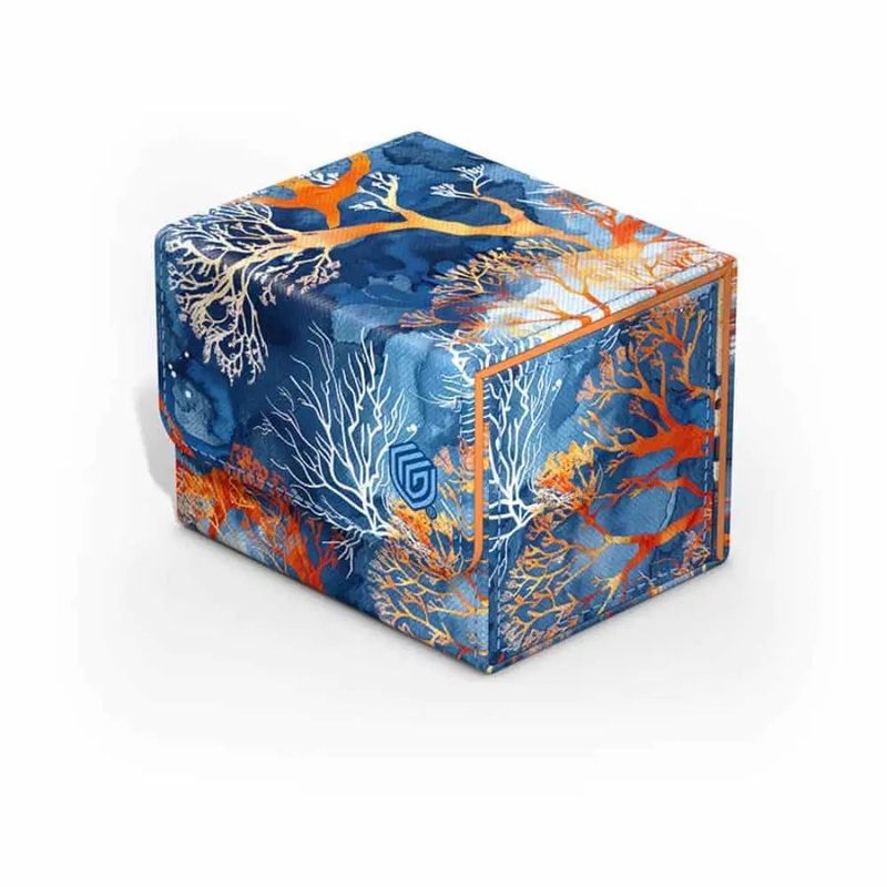 Ultimate Guard Sidewinder 100+ Xenoskin Deckbox: Coral Places Fiery Reef