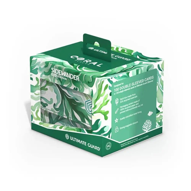Ultimate Guard Sidewinder 100+ Xenoskin Deckbox: Coral Places Kelp Forest